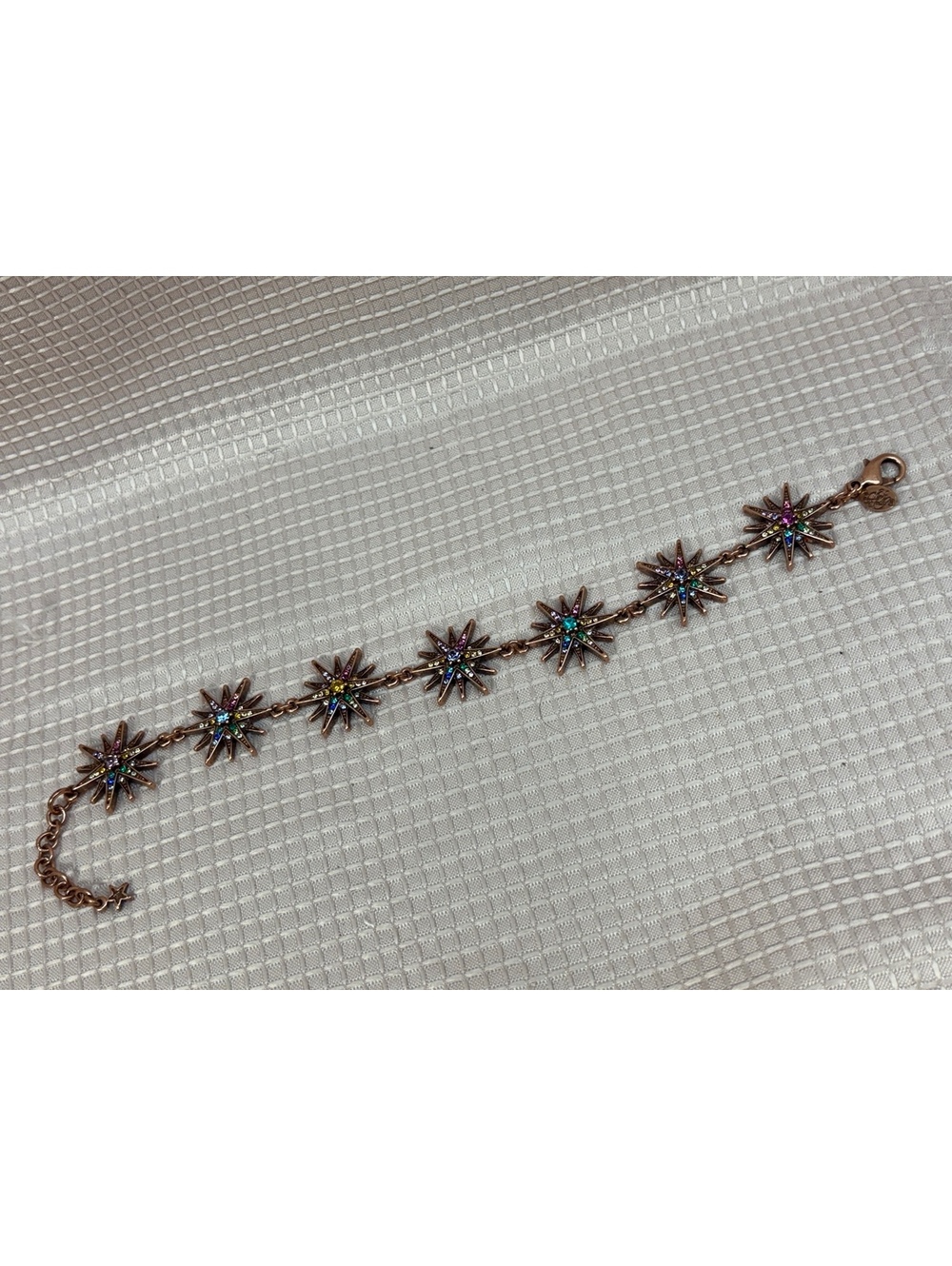 Kirks Folly Rainbow Twinkle Star Bracelet